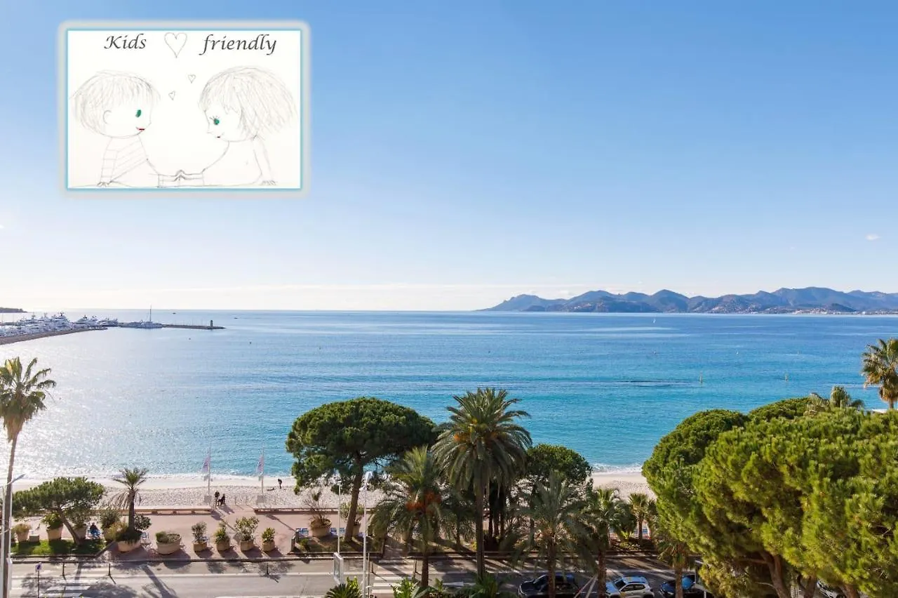 On La Croisette Deluxe 2 Bedrooms 2 Baths Cannes Apartment